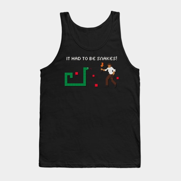 It Had to be Snakes! Tank Top by leslieharris372